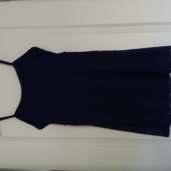 A beautiful navy blew Charming Charlie sundress. New and never worn or washed. - Picture 4 of 4